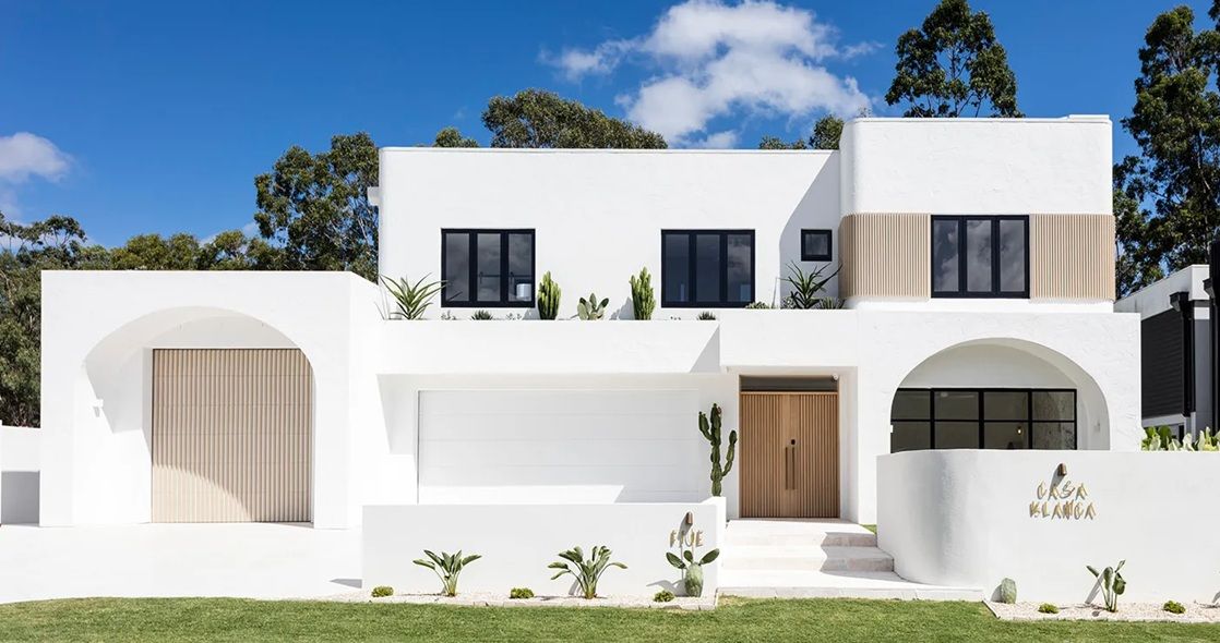 architectural metal roof on high-end residential build