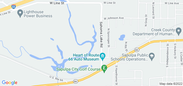 Map of business location