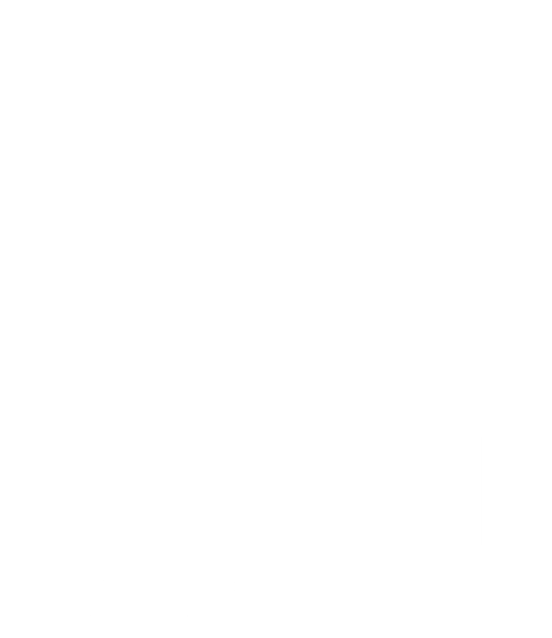 Yellow microphone icon above the word “PODCAST” on a white background.