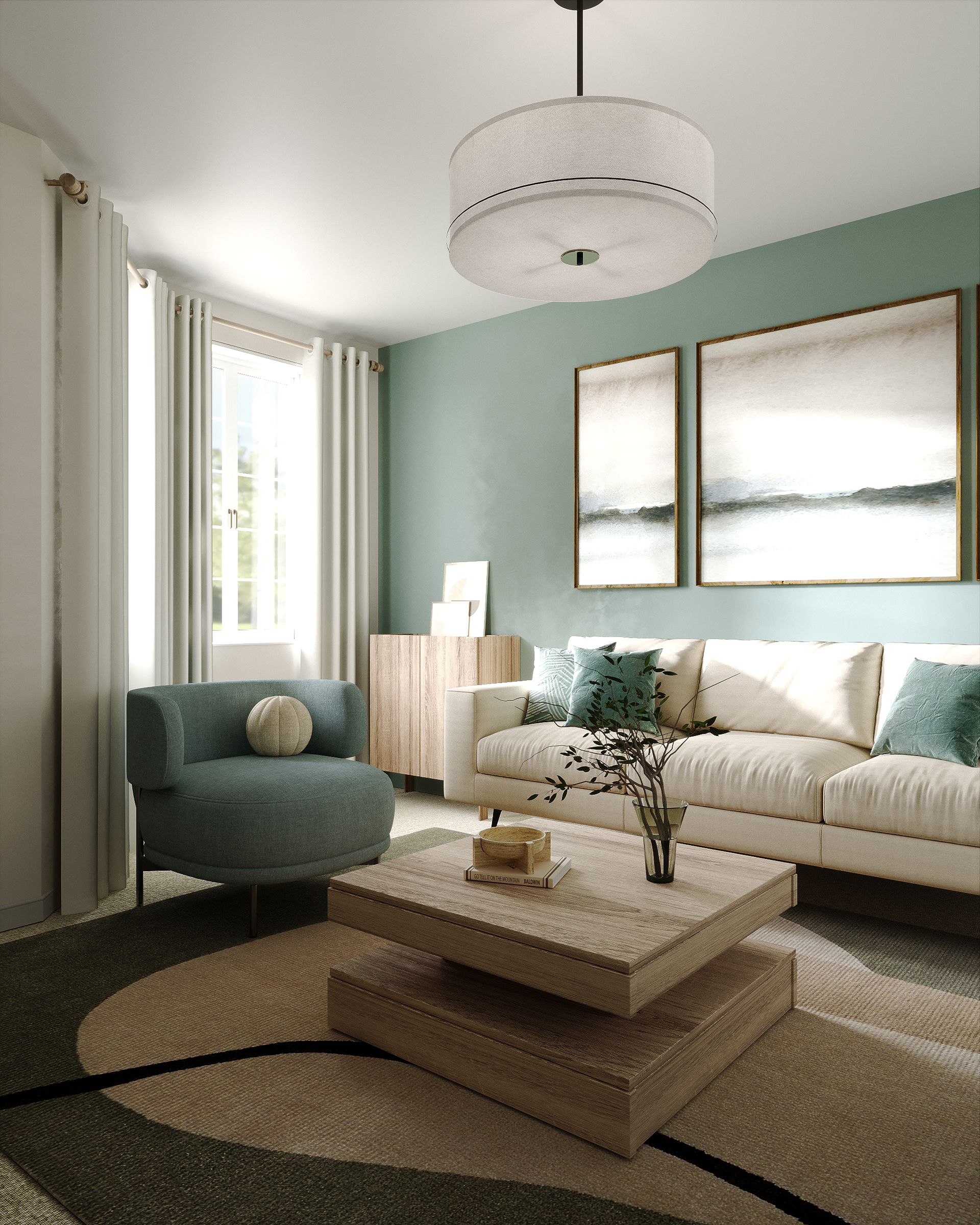 Living Room Interior Design Welwyn | Elisa Design