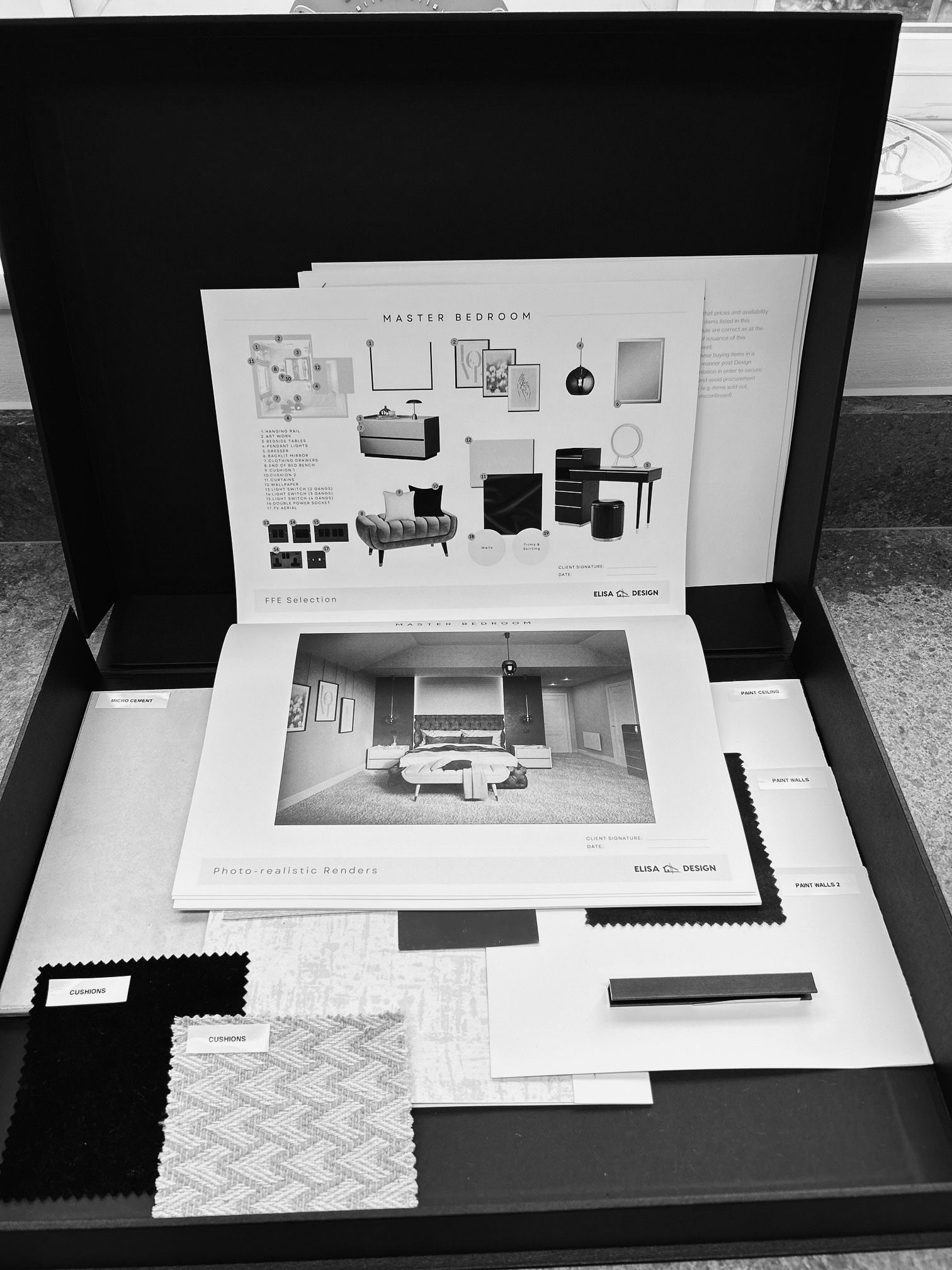 Luxury interior design Hertfordshire & North London | Interior Design Process by Elisa Design