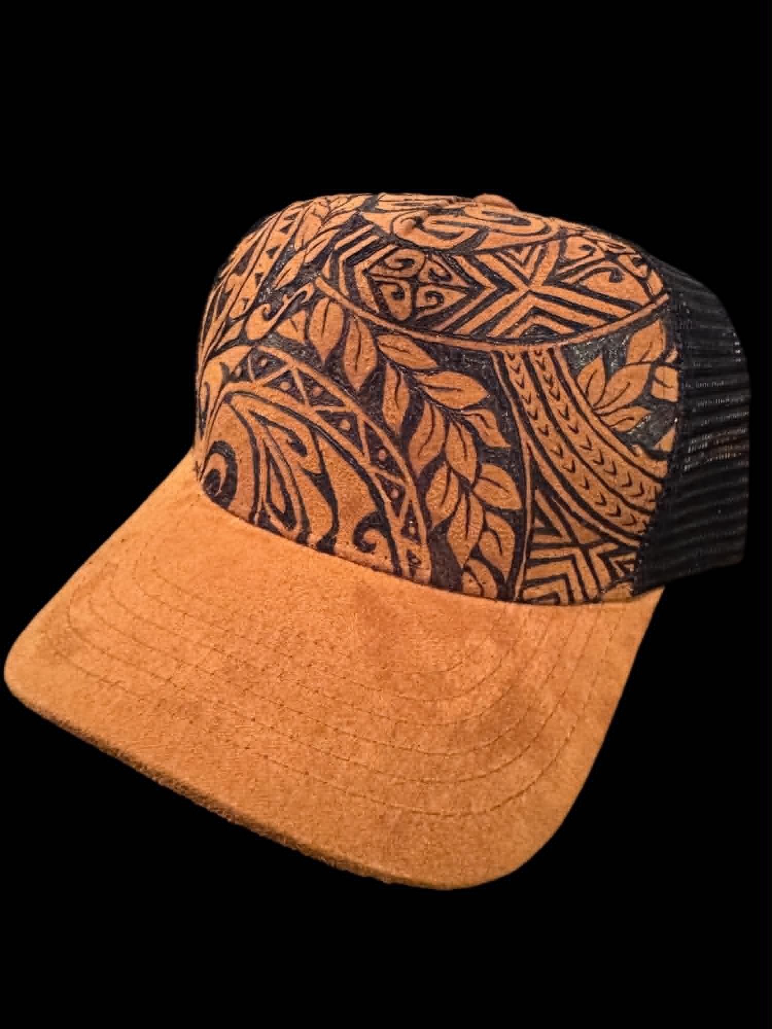 Custom Hand Burned Ball Cap's