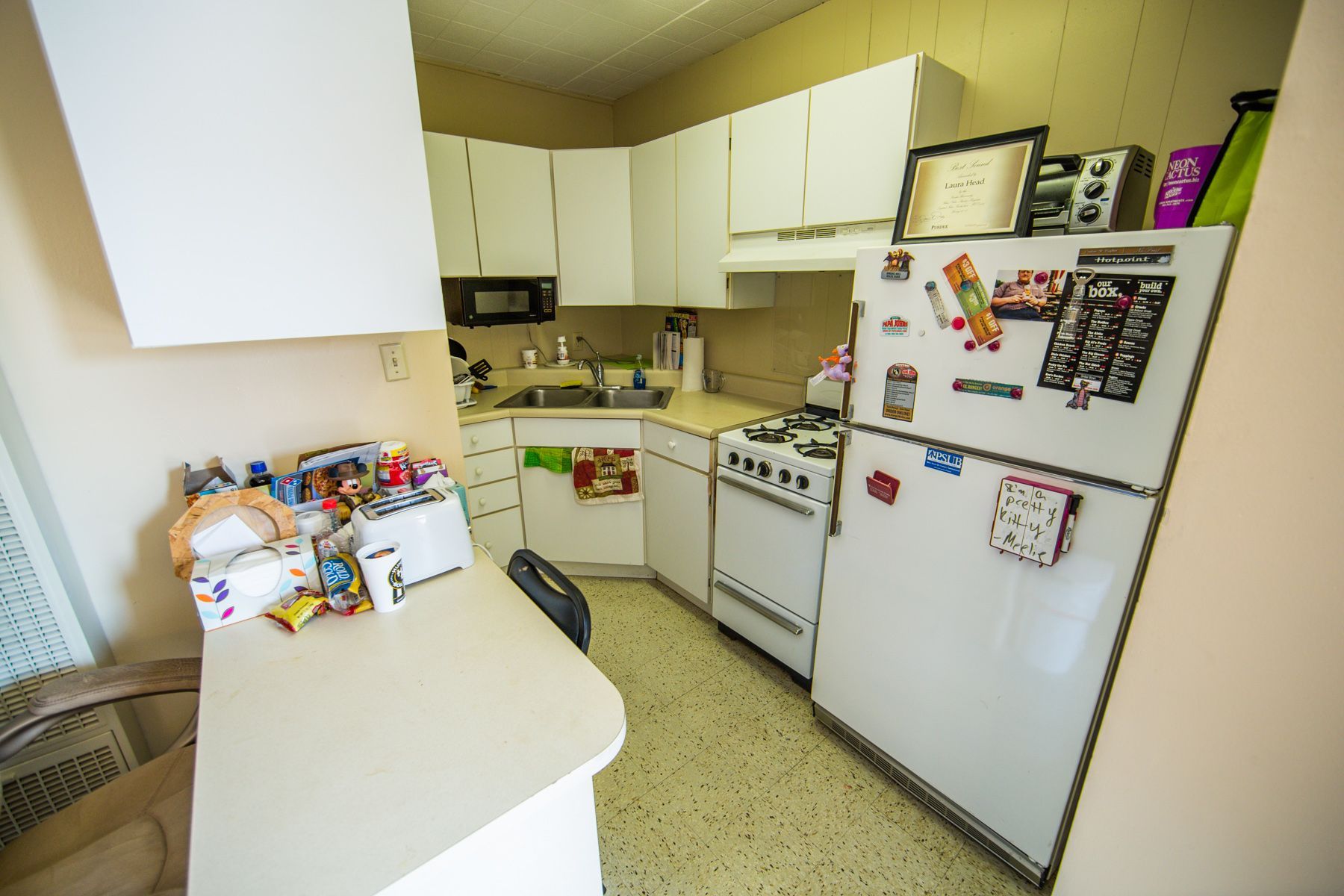 Photo showing a kitchen