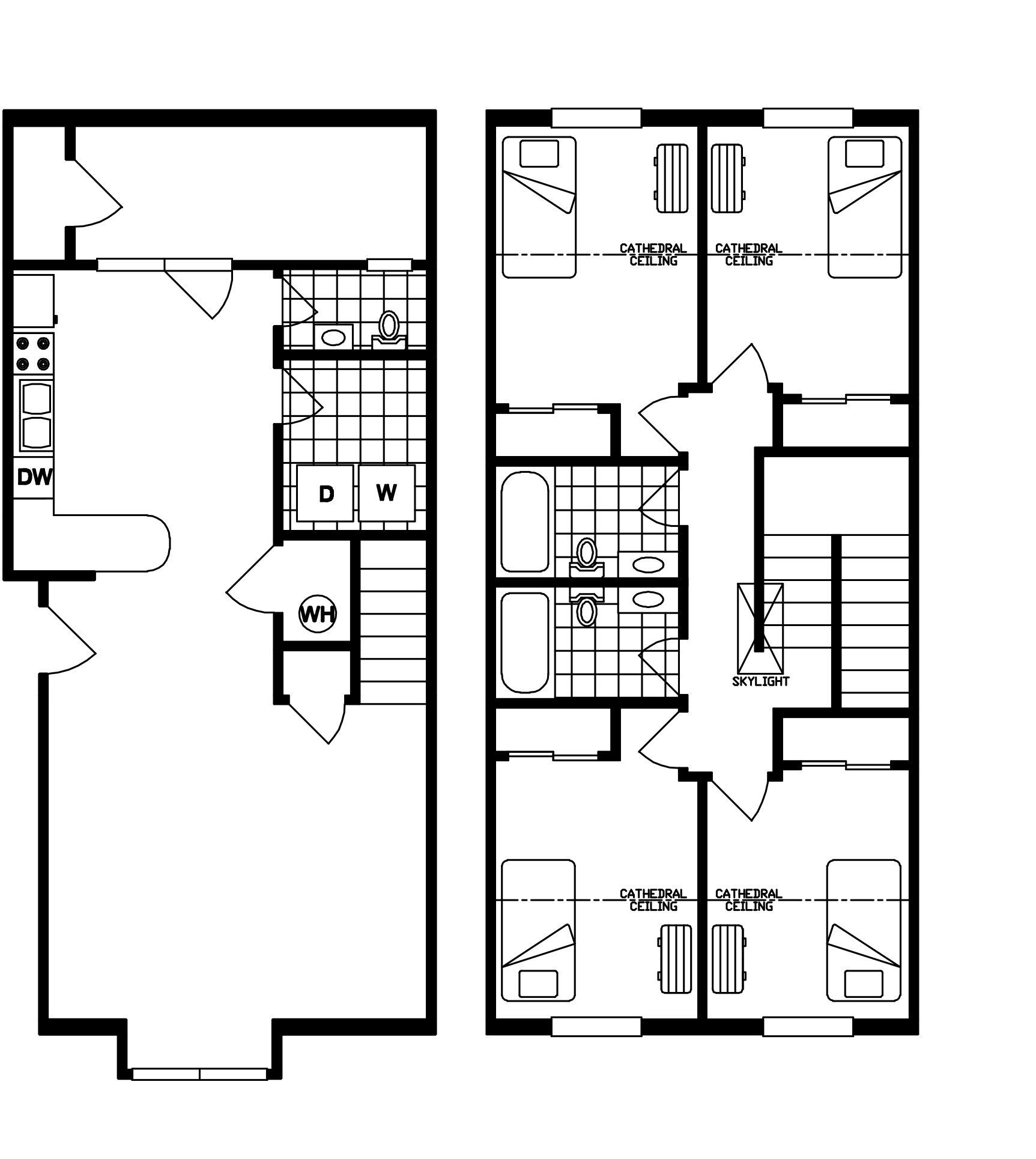 4 bedroom floor plan