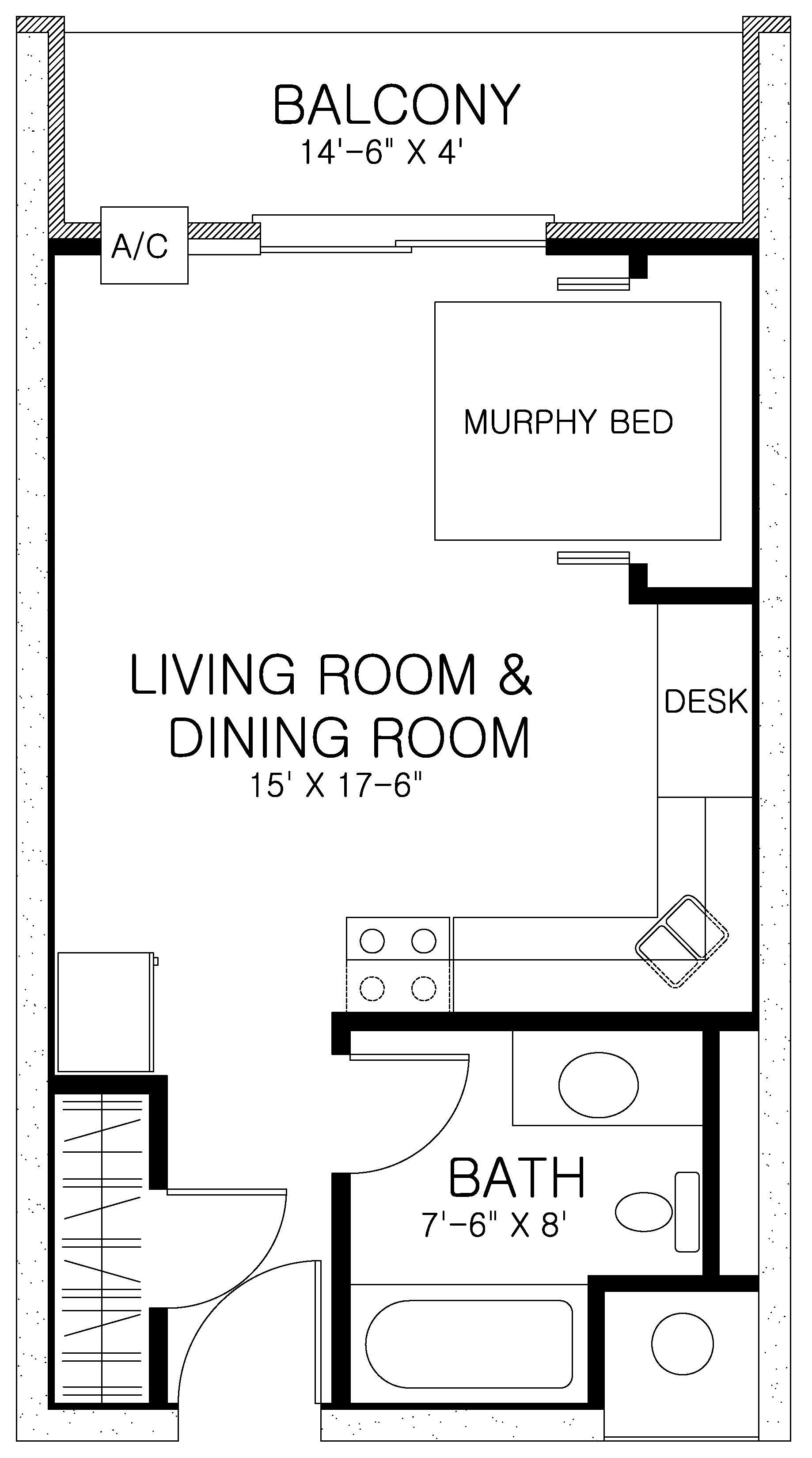 Studio Floor Plan