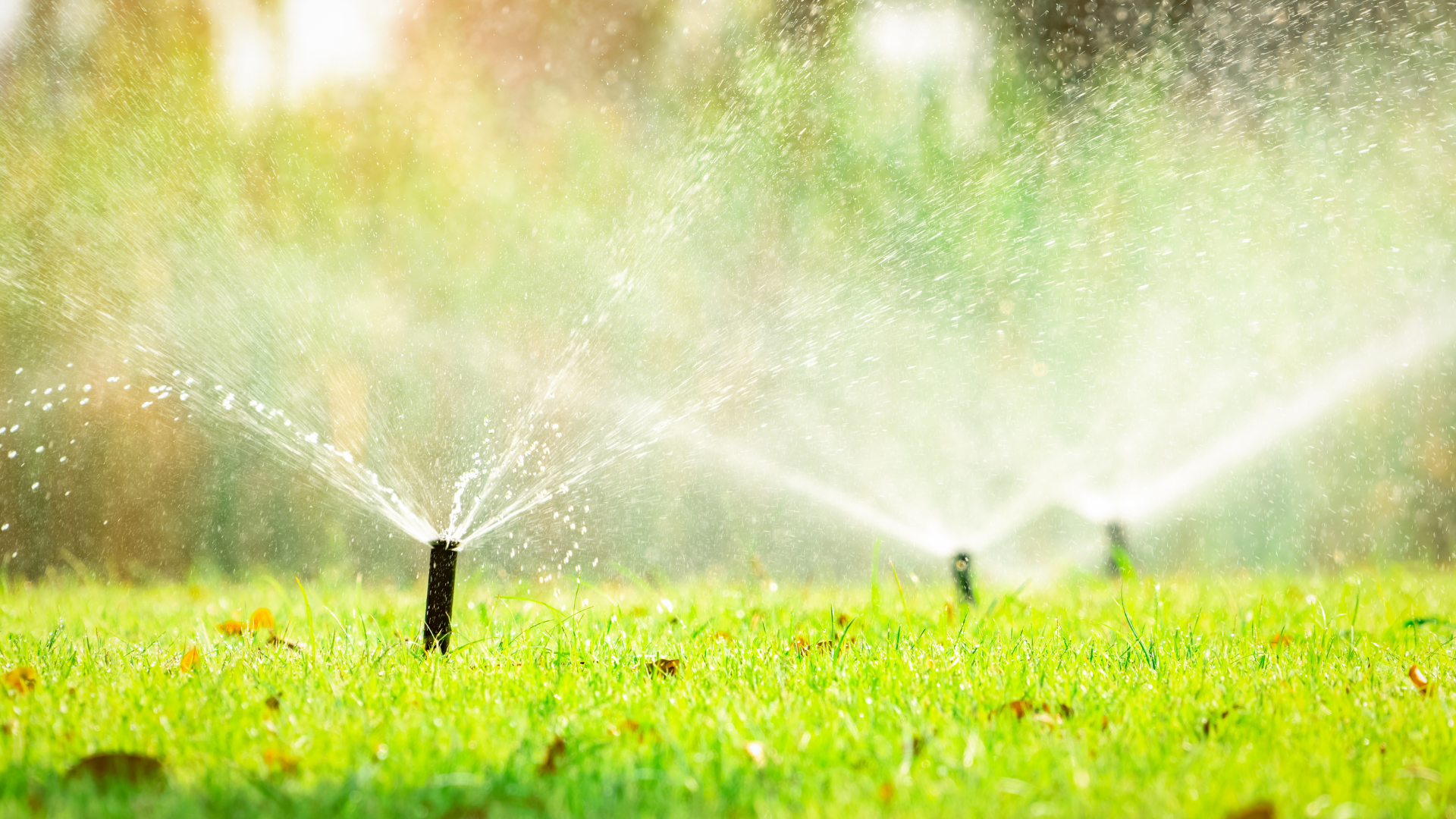 sprinkler repair Akron OH technician irrigation service