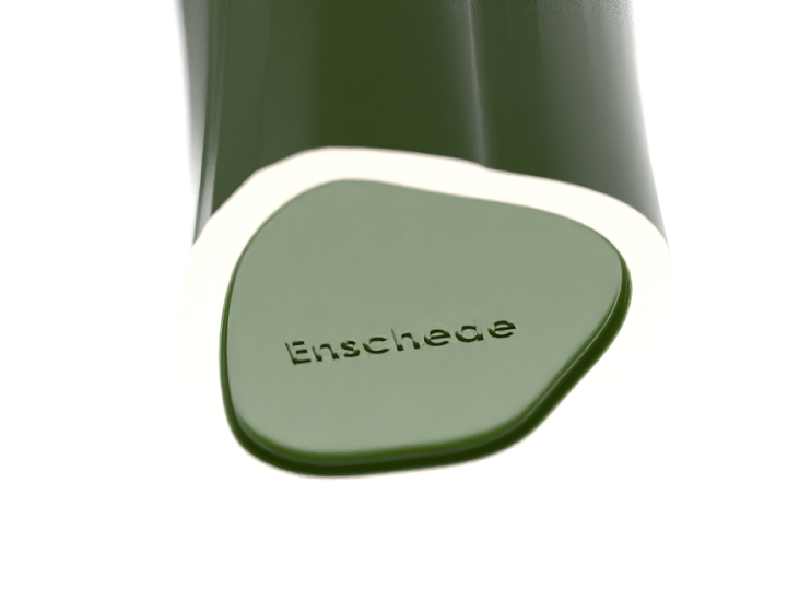 Groene Enschede StadsVaas - CityVase© met stadsgrenzen