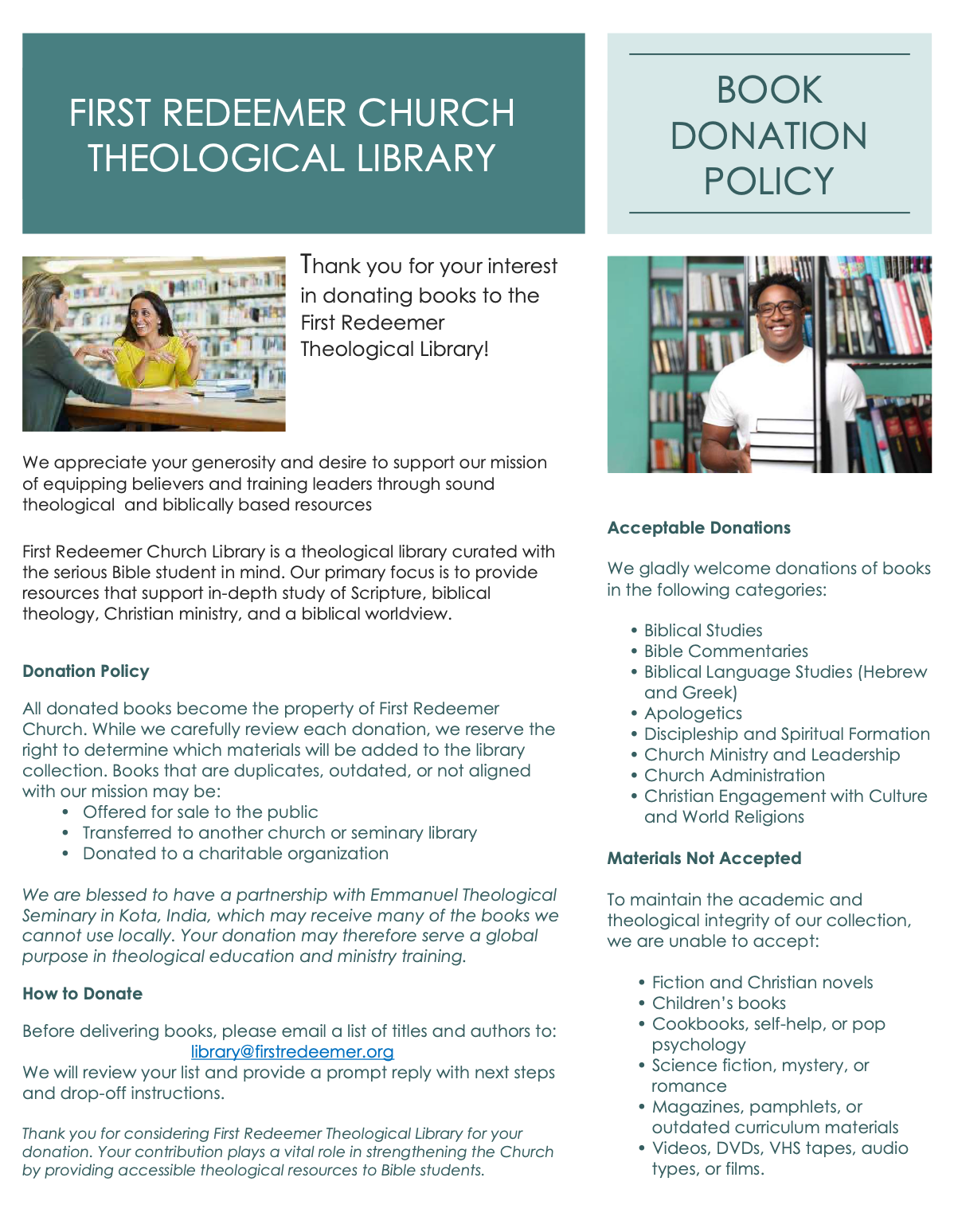 Center for Biblical Worldview