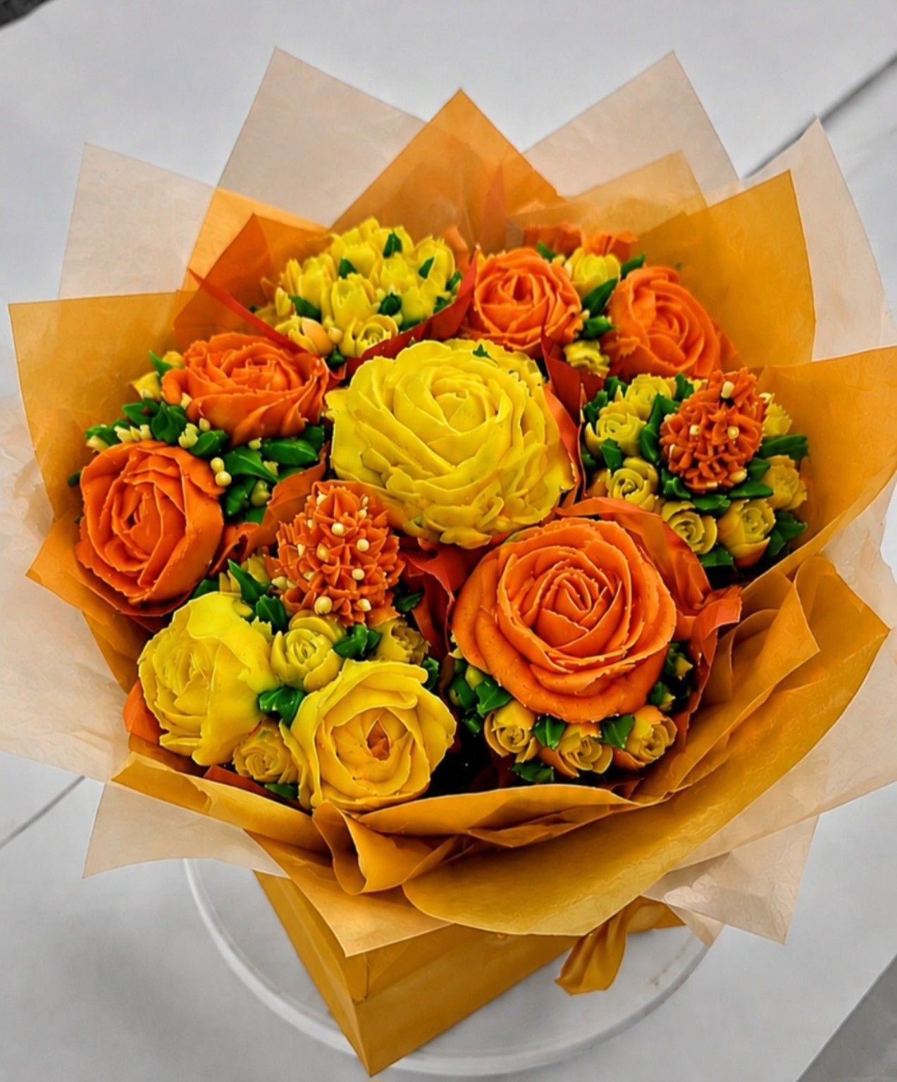 7th heaven Cupcake bouquet