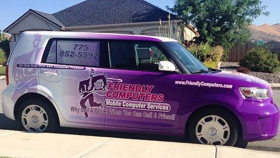 Company Van — Sparks, NV — Friendly Computers