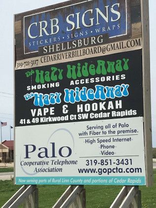 Hollenbeck Road & Shellsburg Road Palo Billboard Design 4