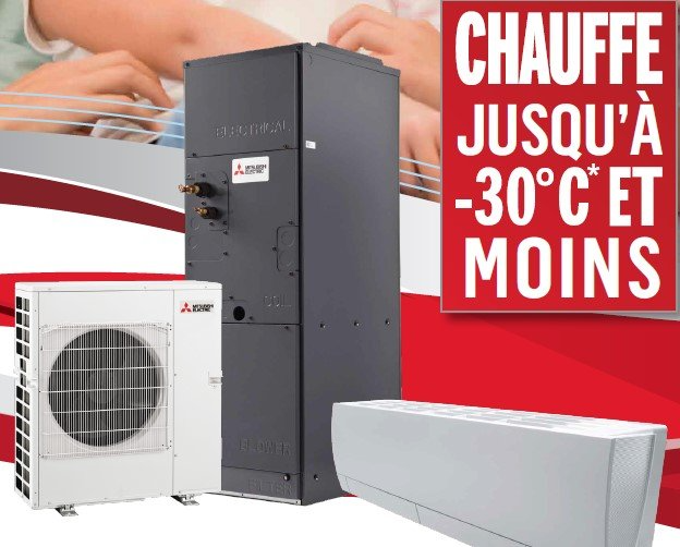 A sign that says chauffe jusqu ' a -30 ° c et moins