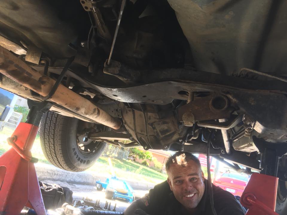 Mechanic Under Car - Mobile Mechanic In Newcastle