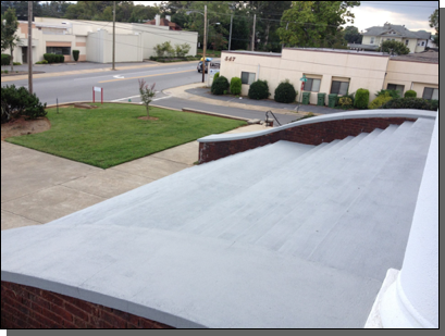 Stairs Calvary Episcopal Church — Fletcher, NC — Cane Creek Concrete
