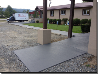 Broomed Finish Destiny Christian Fellowship — Fletcher, NC — Cane Creek Concrete