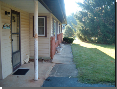 Before Stamped Concrete — Fletcher, NC — Cane Creek Concrete