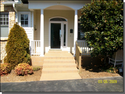Stair Steps — Fletcher, NC — Cane Creek Concrete