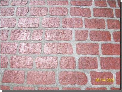 Lovely Brick Floor Red Color — Fletcher, NC — Cane Creek Concrete