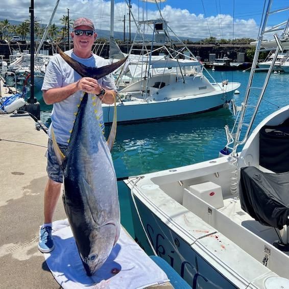 6 hour Kona fishing charter