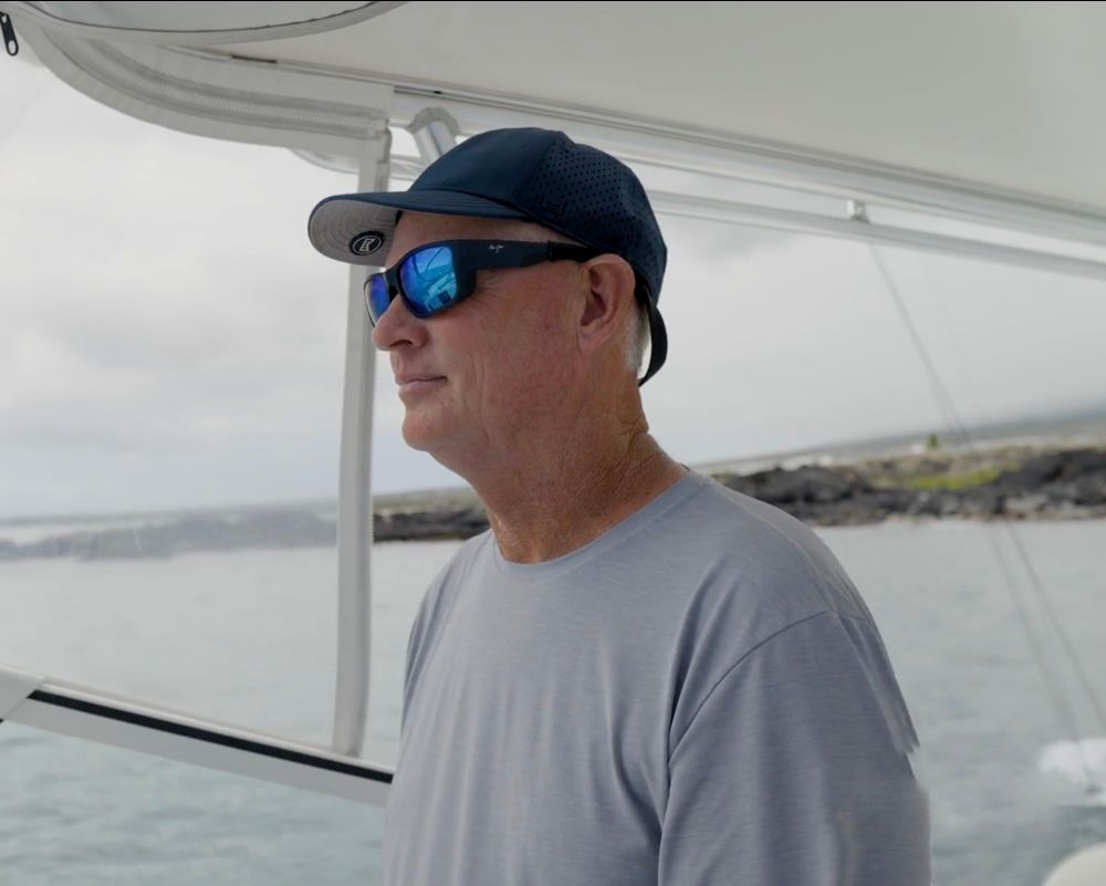 Captain John Burke aboard Skillet Sportfishing in Kona.