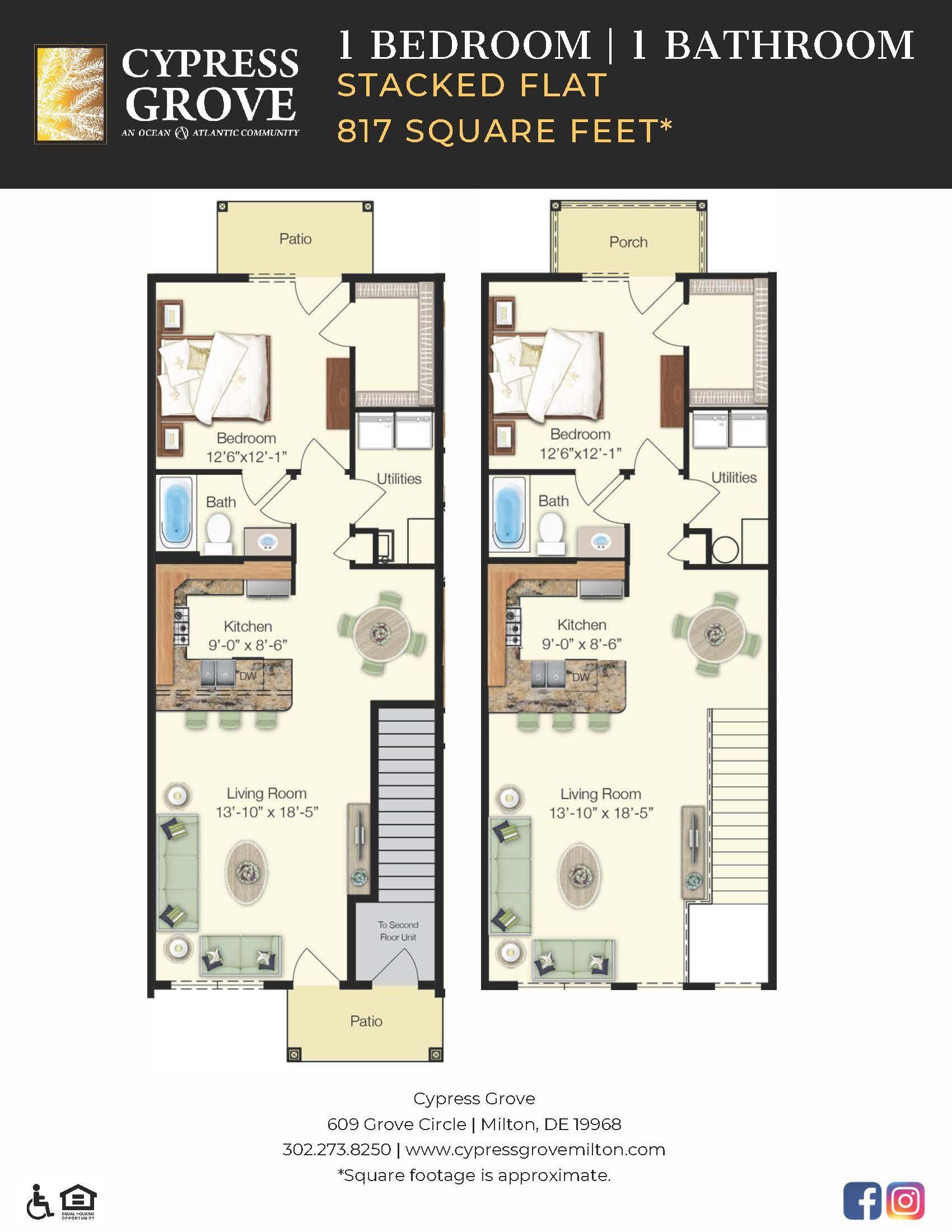 Unit Type TH F floor plan