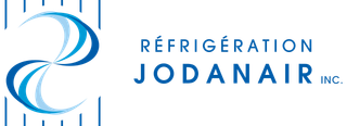 Un logo pour une entreprise appelée réfrigération jodanair inc.
