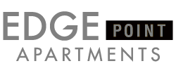 Edge Point Apartments logo in gray and black text