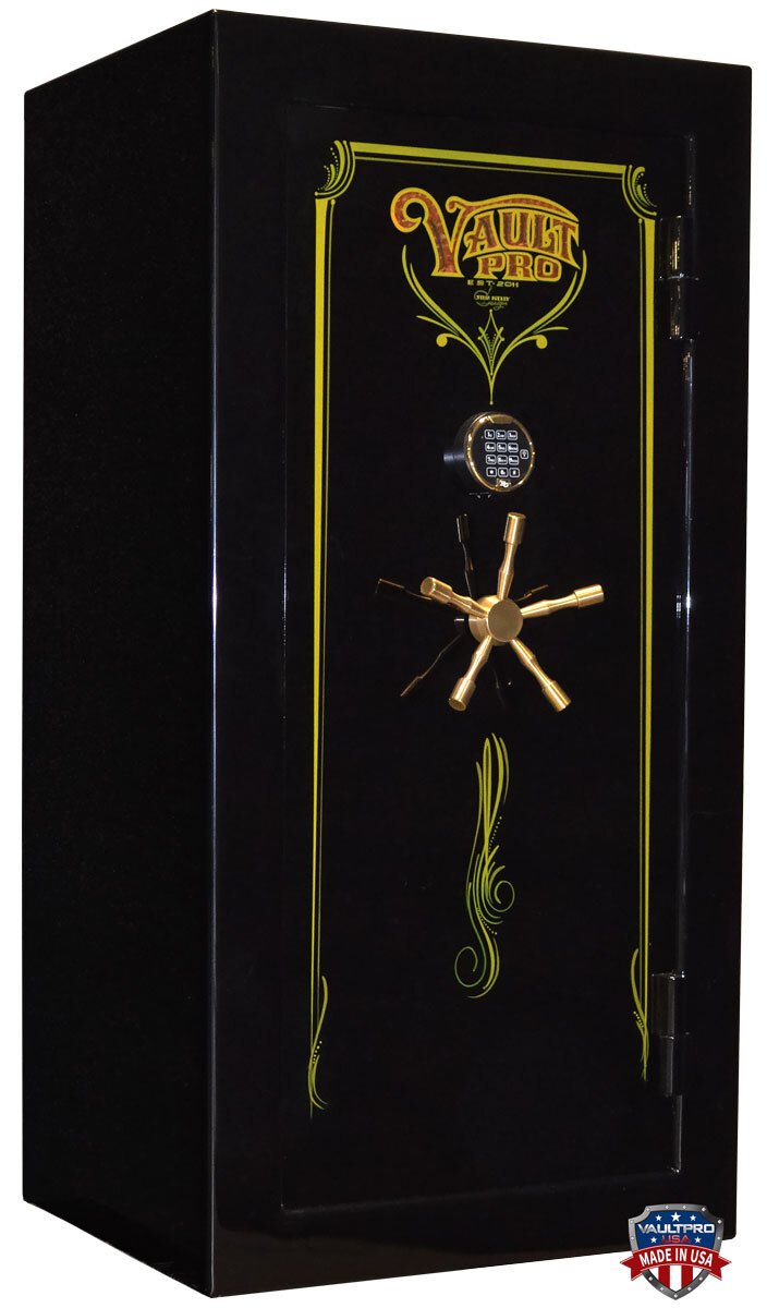 Custom American made safe with custom paint and art