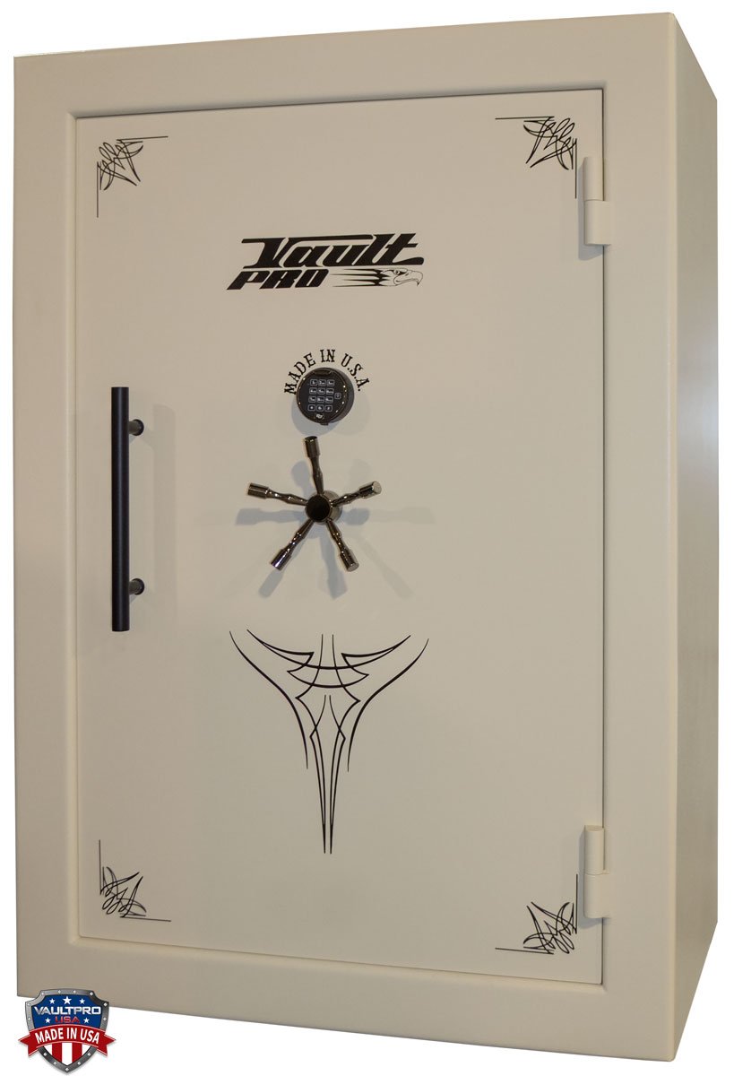 Big American Made Safes with high gun capacity. 45 long gun safes.