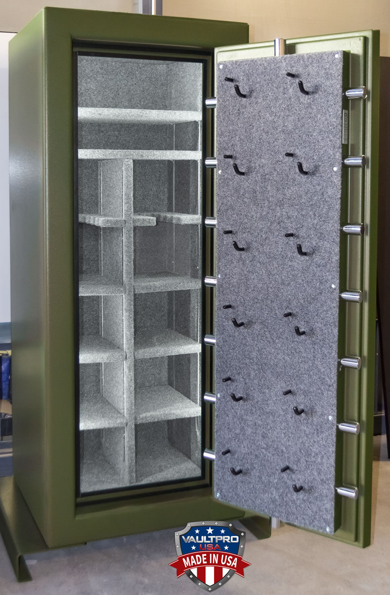 American Eagle AE-730 interior with standard L.E.D. lighting and electrical. In custom Olive drab finish.