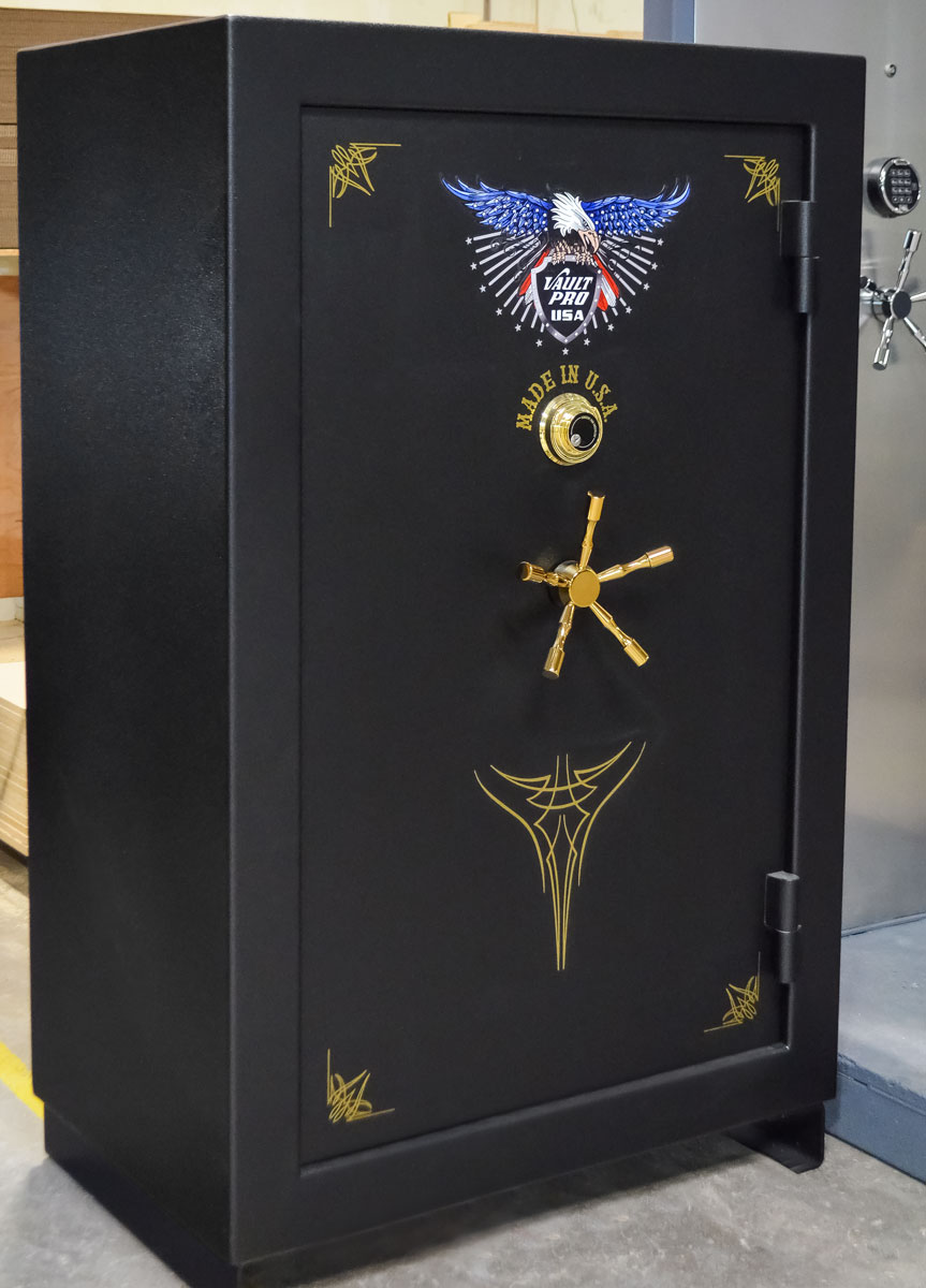 Silver Eagle SE-640 safe in matte black finish.