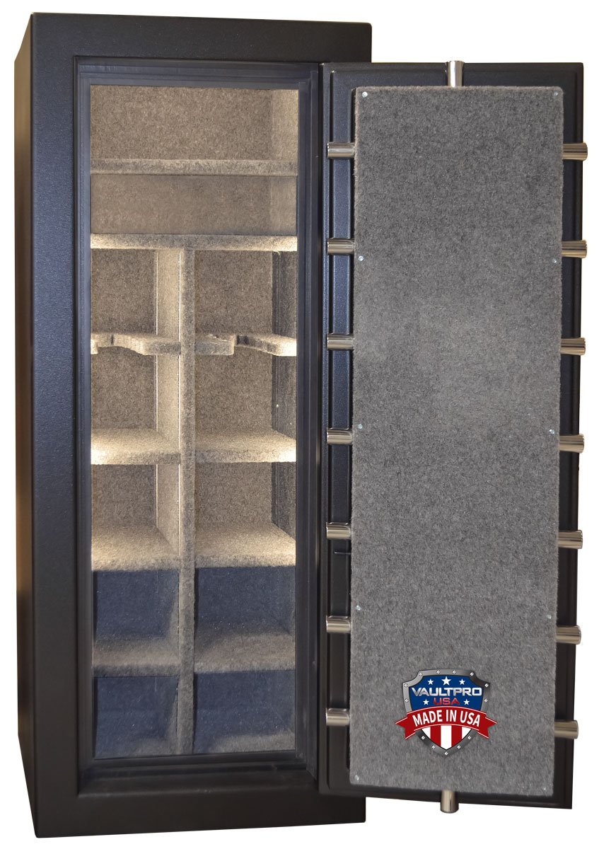 Golden Eagle safe comes standard with interior LED lighting and electrical.