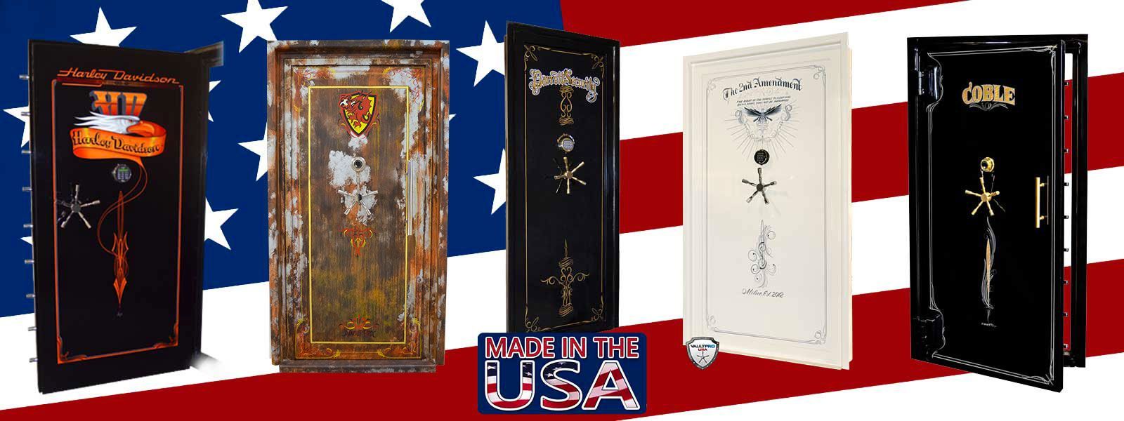 Custom Safes and  Custom Gun Safes Made in USA