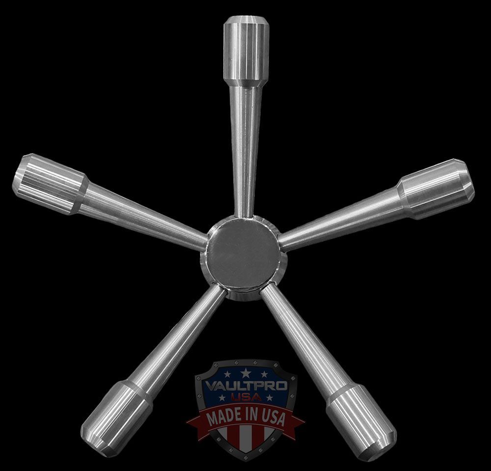 stainless steel 5-prong bankers wheel