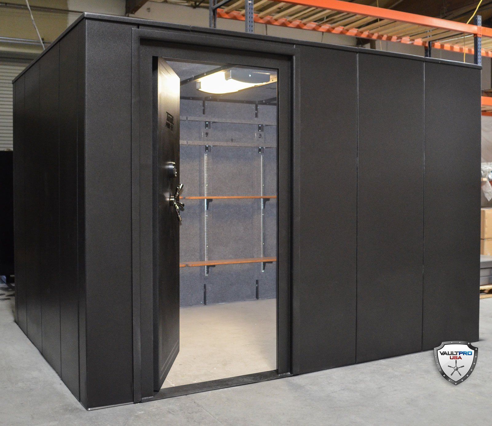 Custom Vault Door Harley Davidson Motif