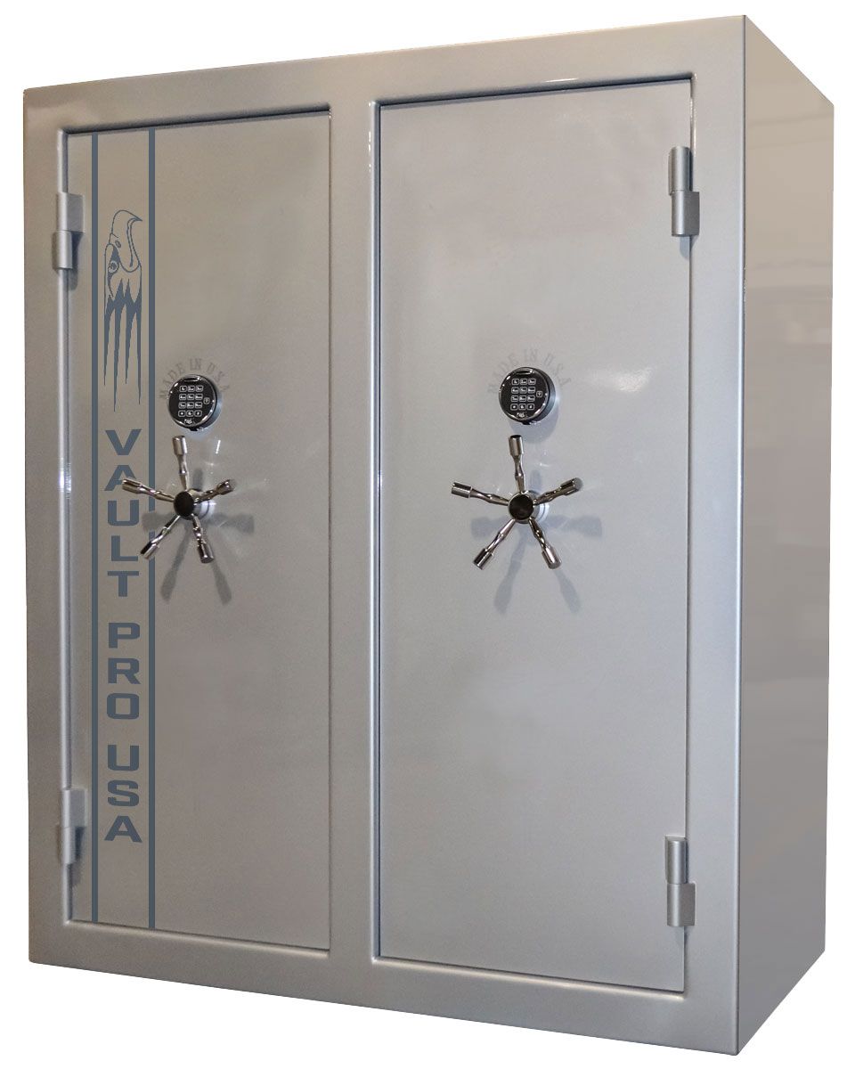Very large high capacity gun safes with two doors made in USA model 762