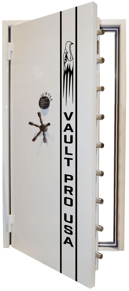 Elite vault in Diamond White gloss finish.