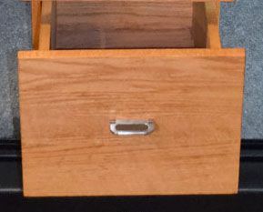 Image of a file drawer for a safe. Factory installed option. Safes made in America by Vault Pro USA