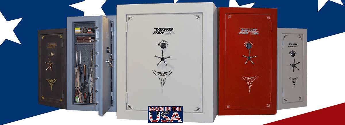 Assorted jewelry boxes and packages in blue, white, red, and gray on a starry background