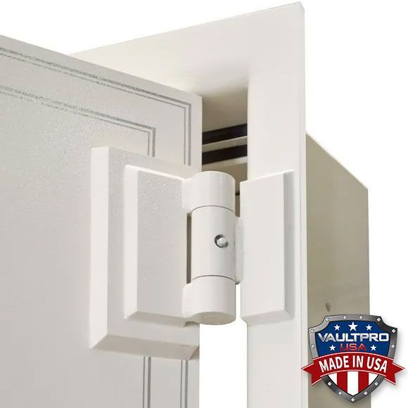Heavy duty 2000lb rated hinge for vault door 6