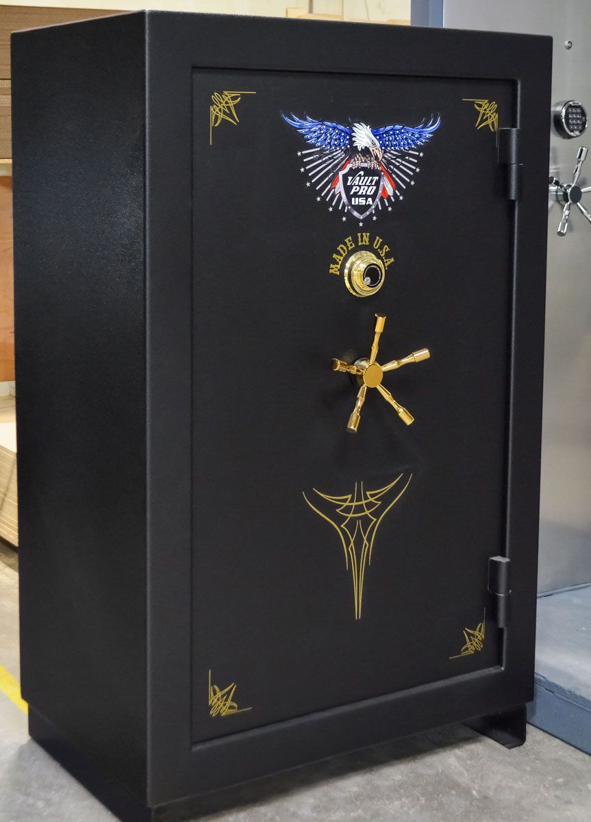 Silver Eagle SE-640 safe in matte black finish.