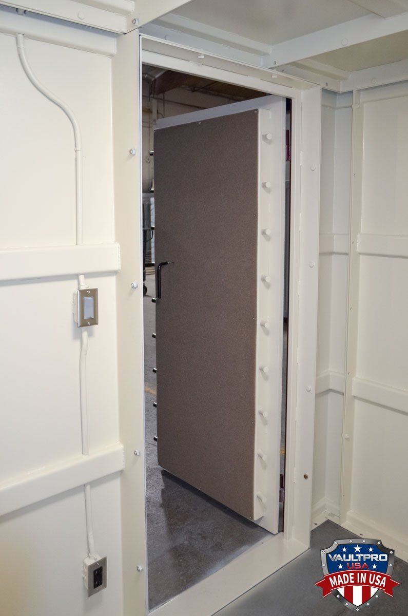 Shelter with two-way internal supports provide superior strength against extreme wind events. This room is fitted with electrical and lighting.