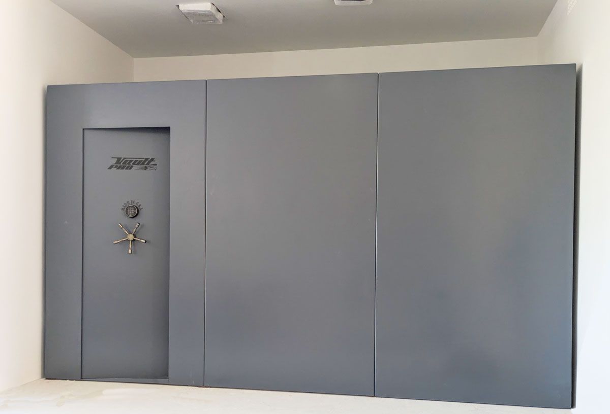 Custom Walk-in gun vault and shelter
