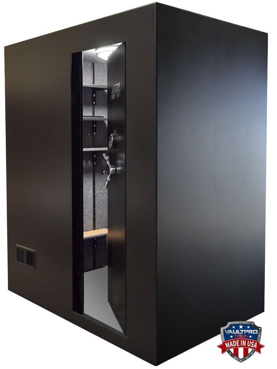 walk-in vault room and storm shelter combination