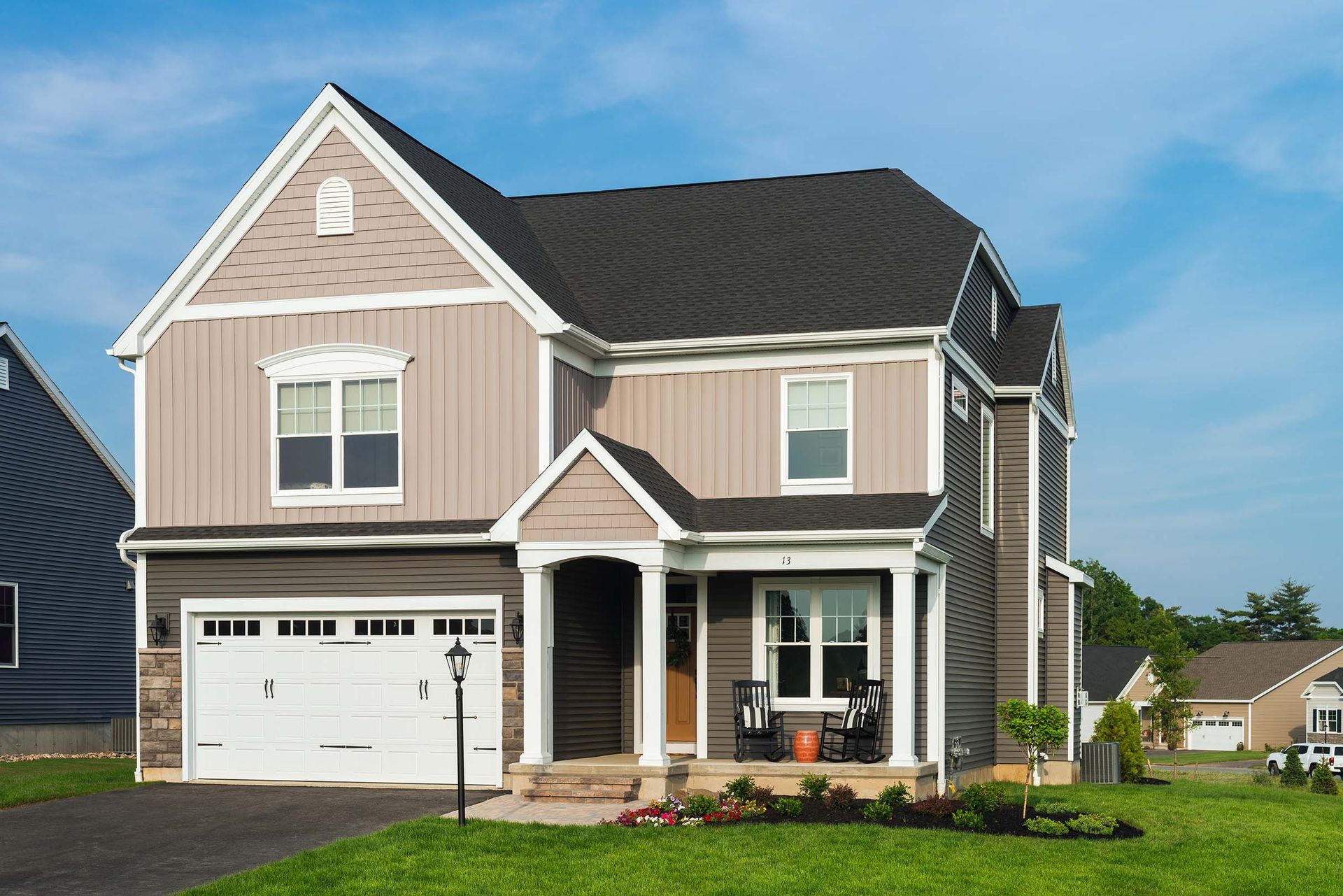 Juniper Ridge Stanton Model Home - 13 Silver Oak Drive - Front Elevation 