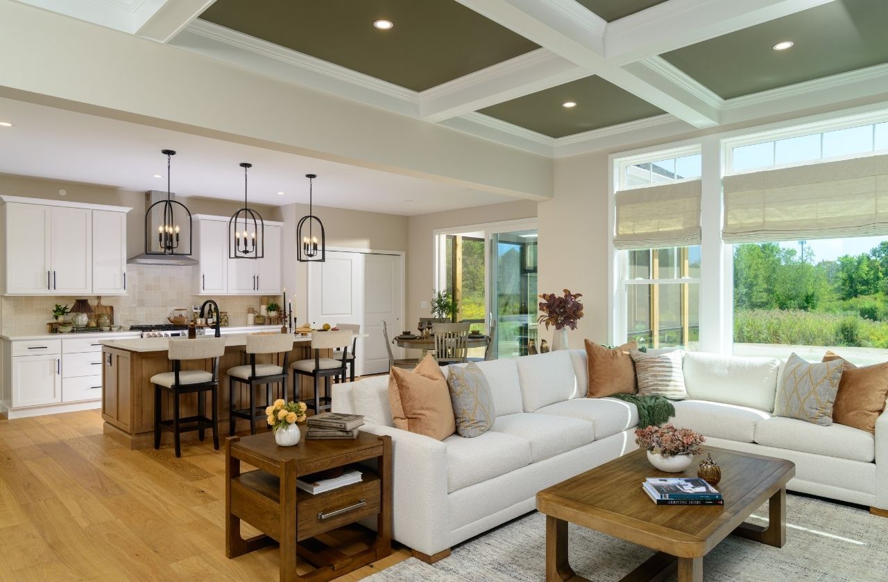 Open floor plan - Lincoln award-winning ranch