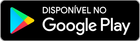 Logotipo do Google Play com ícone de reprodução multicolorido e a inscrição “DISPONÍVEL NÃO” em fundo preto.