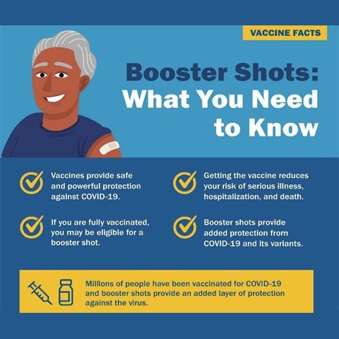 A Man Is Getting A Booster Shot In His Arm — Aged Care in Tamworth, NSW