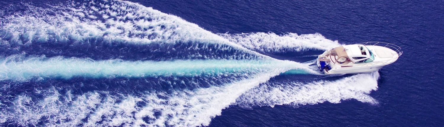 Best places to boat February Blog 2 white boat in open water
