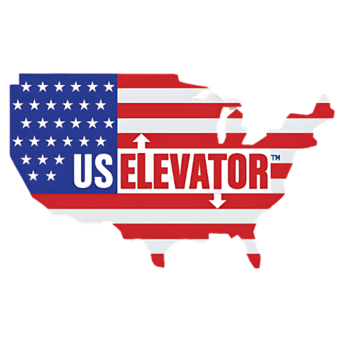 US elevator logo
